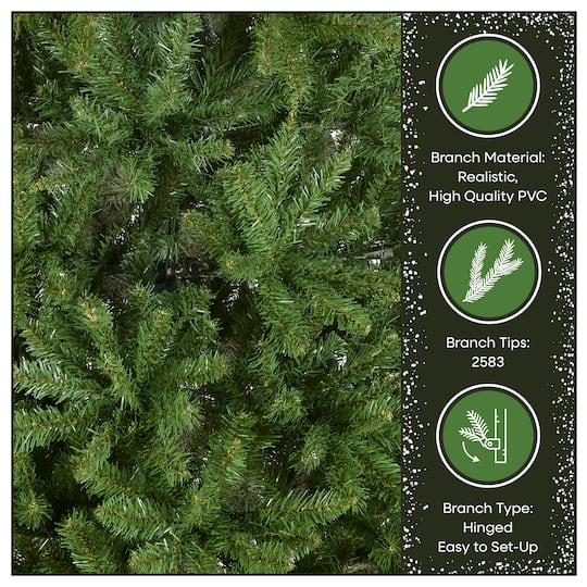 12 ft. Unlit Kingswood Fir Pencil Artificial Christmas Tree